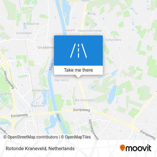 Rotonde Kraneveld map