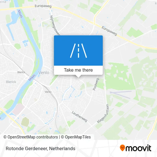 Rotonde Gerdeneer map