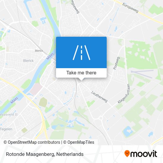 Rotonde Maagenberg map