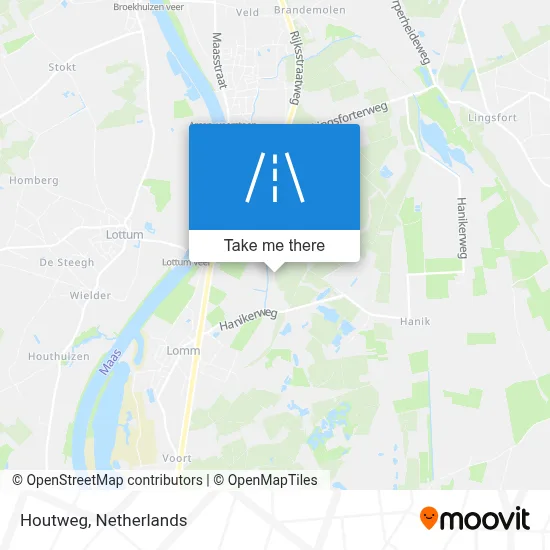 Houtweg map