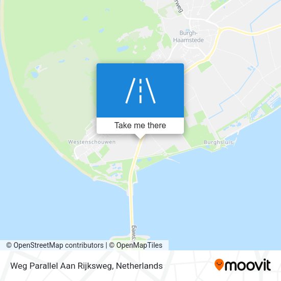 Weg Parallel Aan Rijksweg map