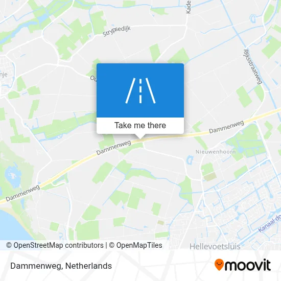 Dammenweg map