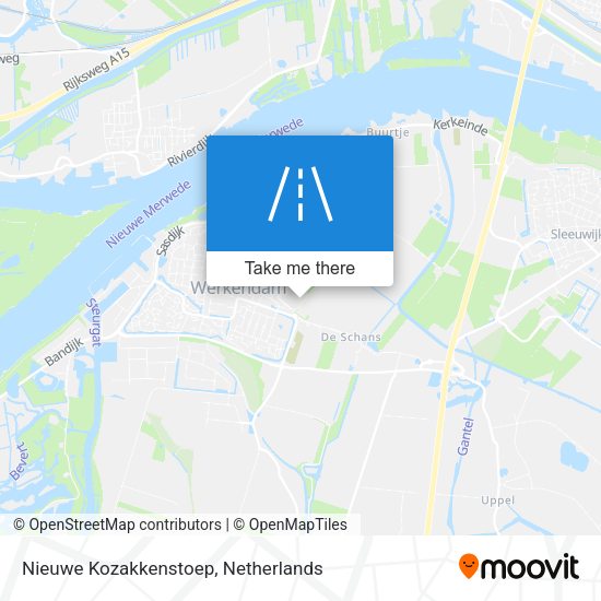 Nieuwe Kozakkenstoep map