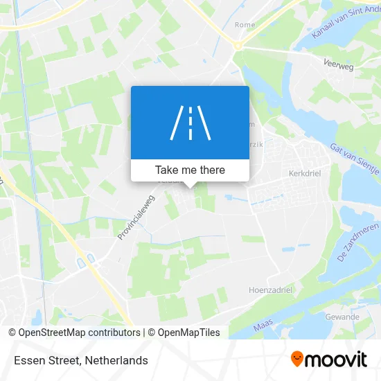 Essenstraat map
