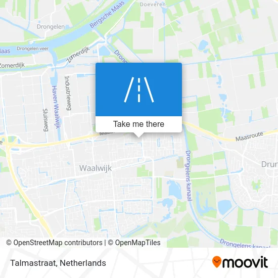 Talmastraat map