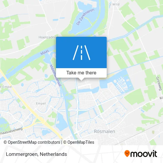 Lommergroen map