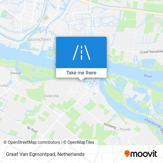 Graaf Van Egmontpad map