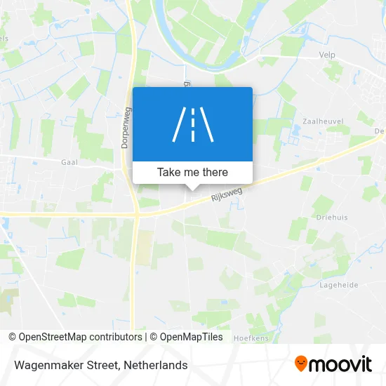 Wagenmakerstraat map