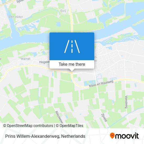 Prins Willem-Alexanderweg map