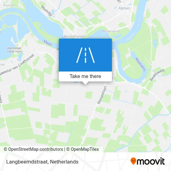Langbeemdstraat map