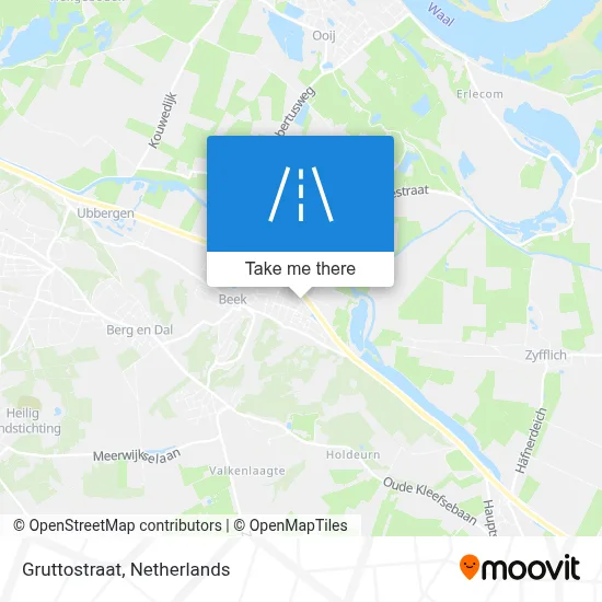 Gruttostraat map