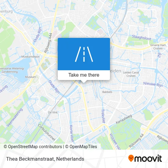 Thea Beckmanstraat map
