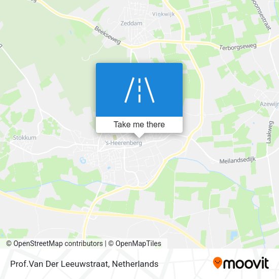 Prof.Van Der Leeuwstraat map
