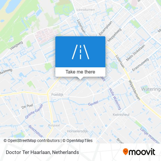 Doctor Ter Haarlaan map