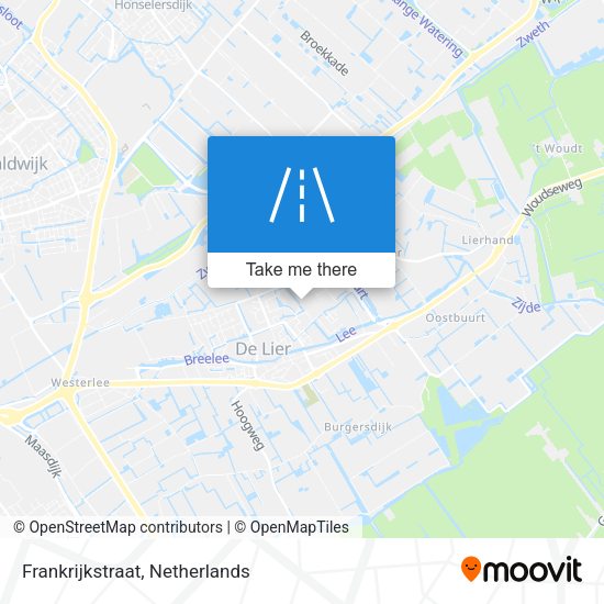 Frankrijkstraat map