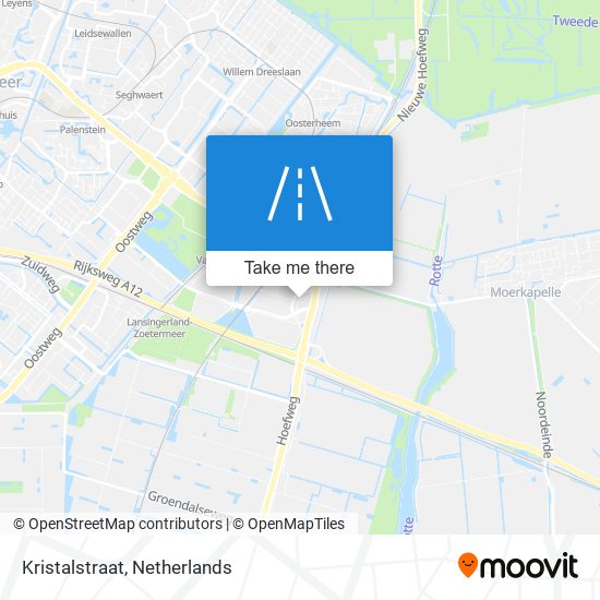 Kristalstraat map