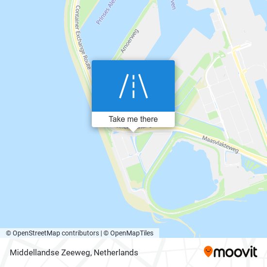 Middellandse Zeeweg map