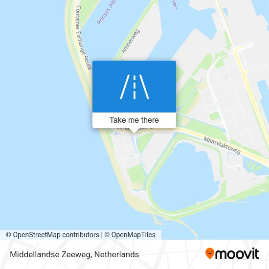 Middellandse Zeeweg map