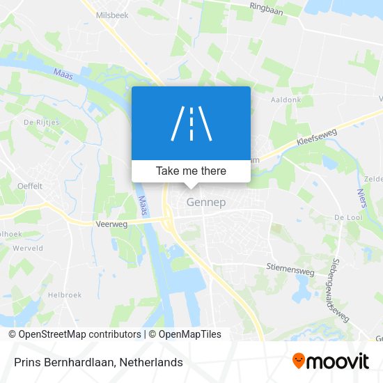 Prins Bernhardlaan map