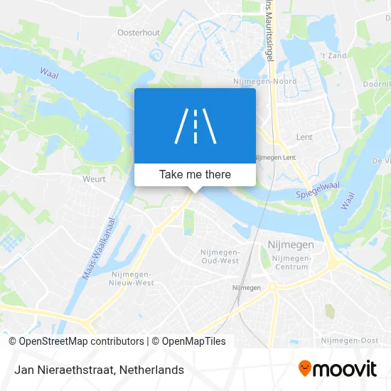 Jan Nieraethstraat map
