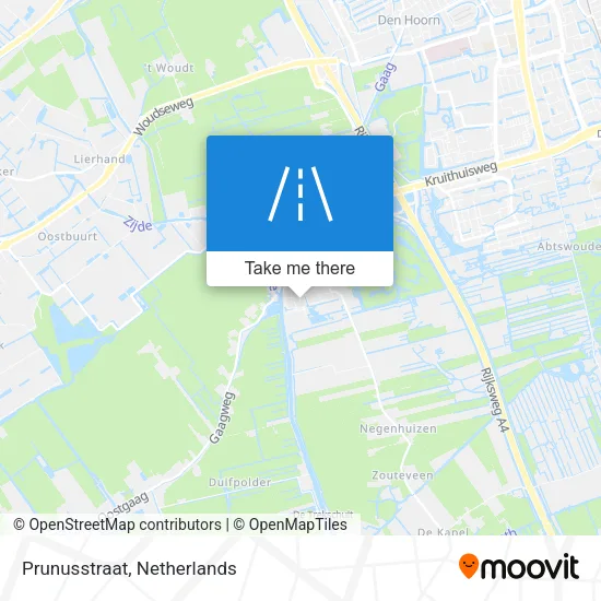 Prunusstraat map
