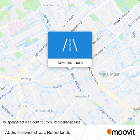 Abdis Heilwichstraat map