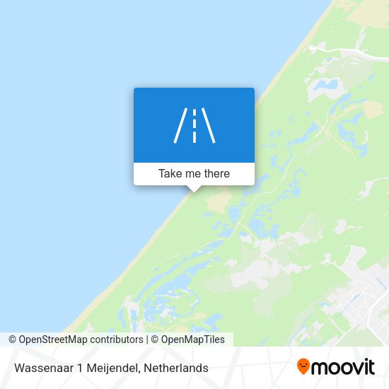 Wassenaar 1 Meijendel map