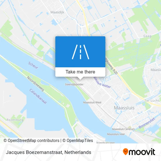 Jacques Boezemanstraat map