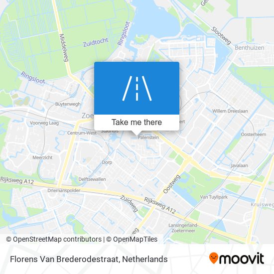 Florens Van Brederodestraat map