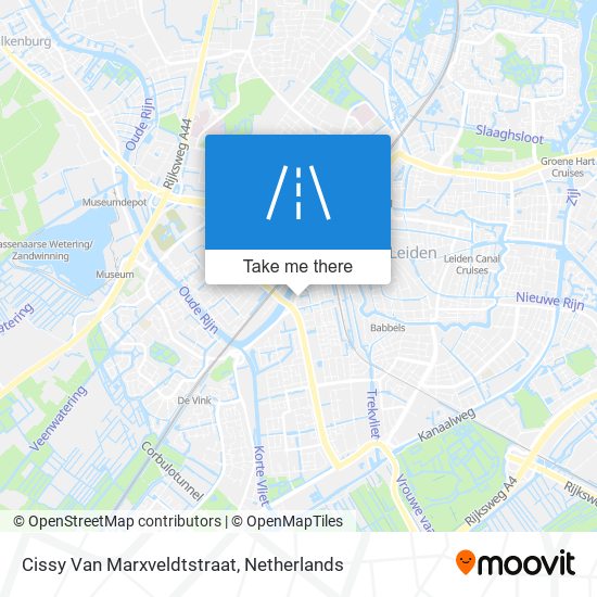 Cissy Van Marxveldtstraat map