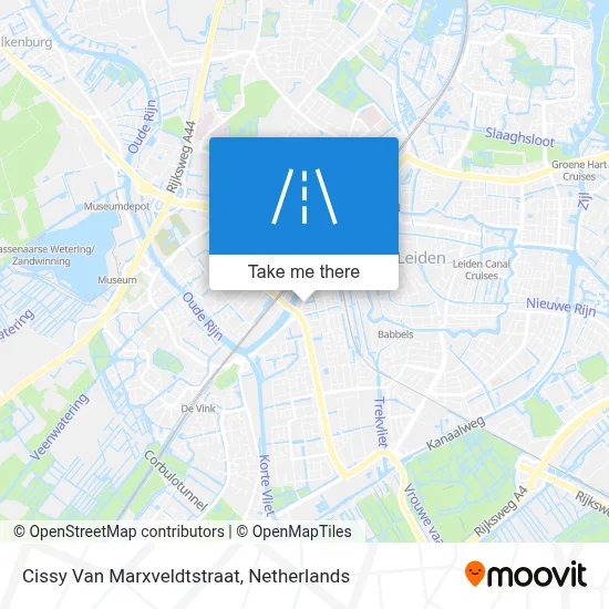 Cissy Van Marxveldtstraat map
