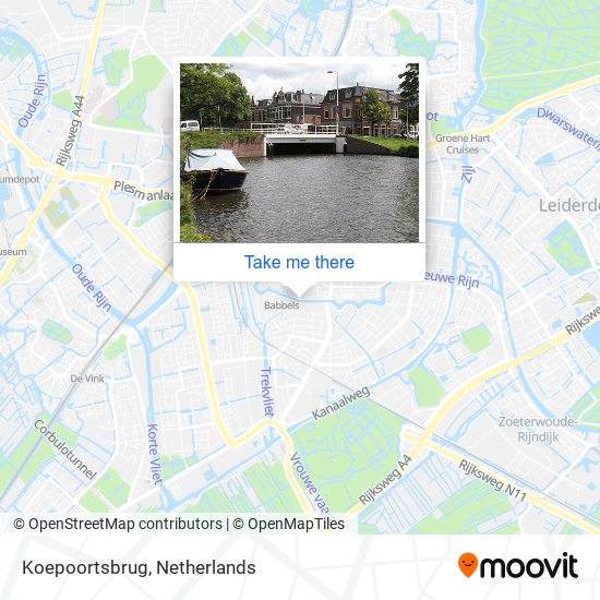 Koepoortsbrug map