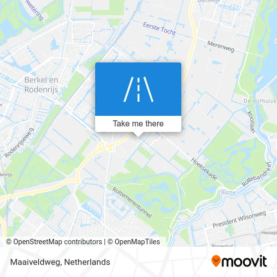Maaiveldweg map