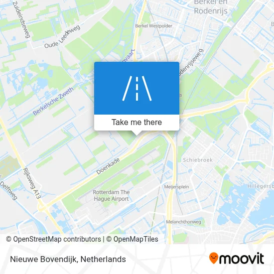 Nieuwe Bovendijk map