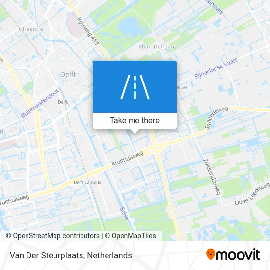 Van Der Steurplaats map