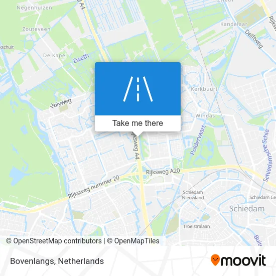Bovenlangs map