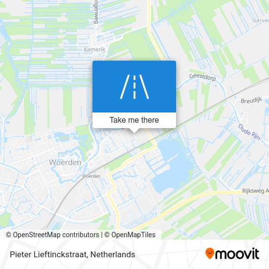 Pieter Lieftinckstraat map