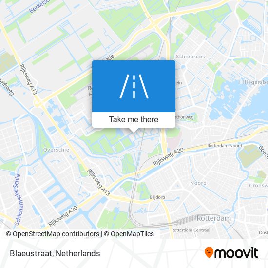 Blaeustraat map