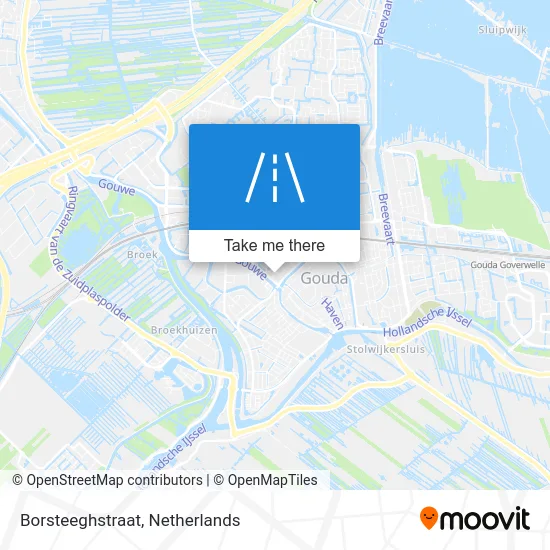 Borsteeghstraat map