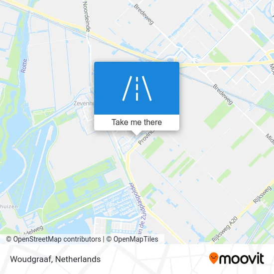 Woudgraaf map