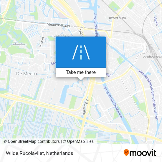 Wilde Rucolavliet map