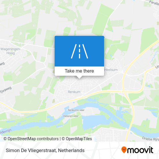 Simon De Vliegerstraat map