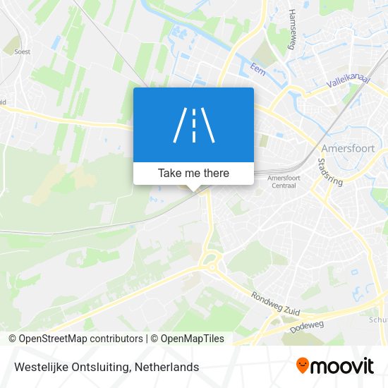 Westelijke Ontsluiting map