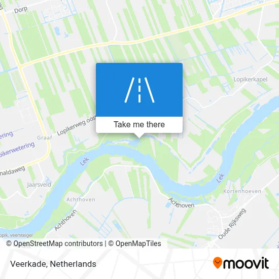 Veerkade map