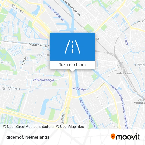 Rijderhof map
