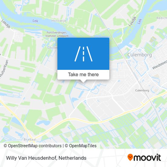Willy Van Heusdenhof map