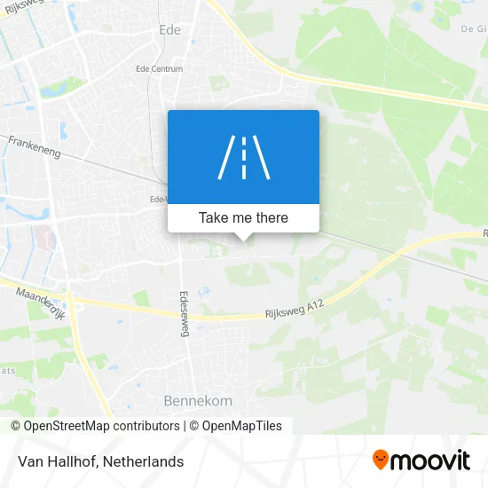 Van Hallhof map