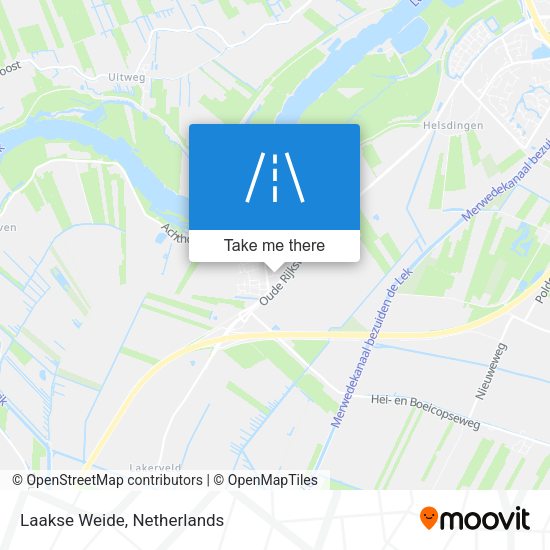 Laakse Weide map