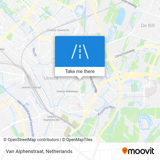 Van Alphenstraat map