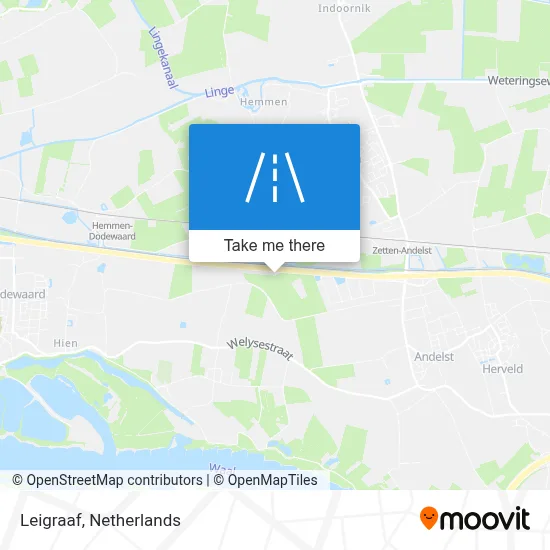 Leigraaf map